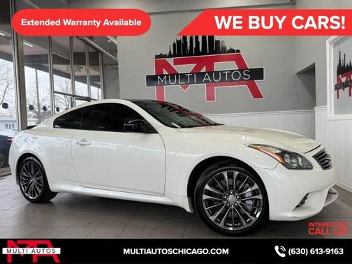Majestic White 2015 INFINITI Q60 Base