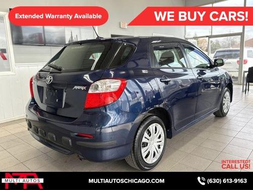 Blue 2009 Toyota Matrix Base