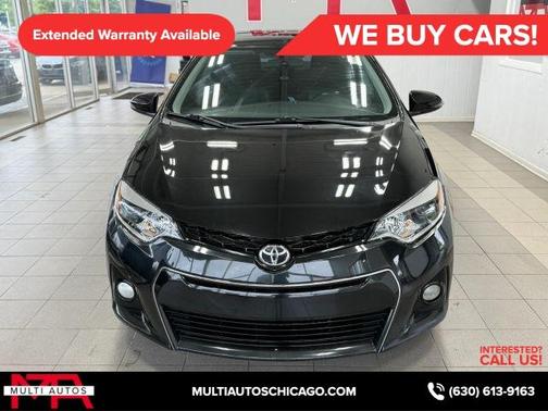 Black 2016 Toyota Corolla S Plus