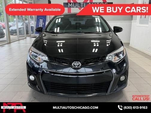 Black 2016 Toyota Corolla S Plus