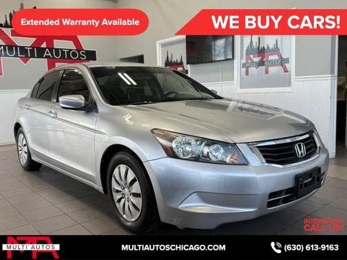 Silver 2010 Honda Accord LX