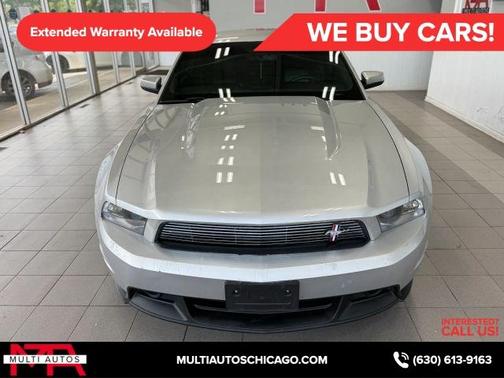 Silver 2011 Ford Mustang GT Premium