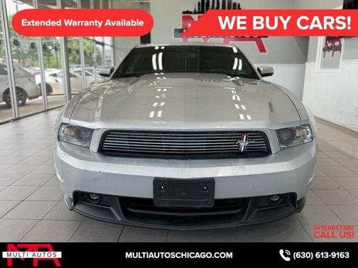 Silver 2011 Ford Mustang GT Premium