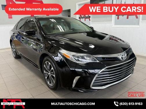Black 2016 Toyota Avalon XLE