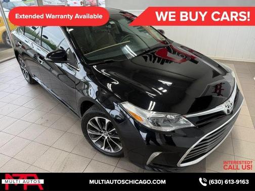 Black 2016 Toyota Avalon XLE