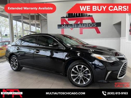 Black 2016 Toyota Avalon XLE