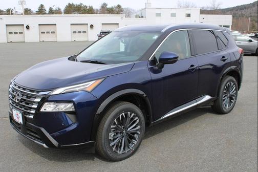 Deep Ocean Blue Pearl 2026 Nissan Rogue Platinum