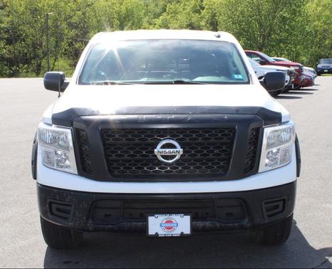 Glacier White 2019 Nissan Titan S