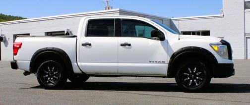 Glacier White 2019 Nissan Titan S