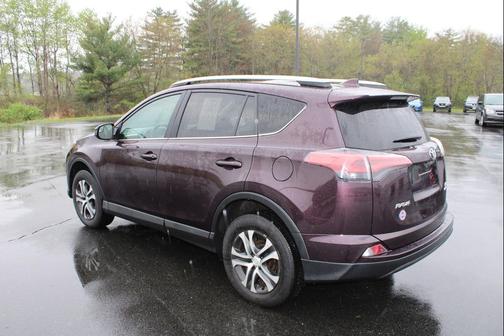 Maroon 2017 Toyota RAV4 LE