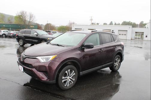 Maroon 2017 Toyota RAV4 LE
