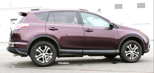 Maroon 2017 Toyota RAV4 LE