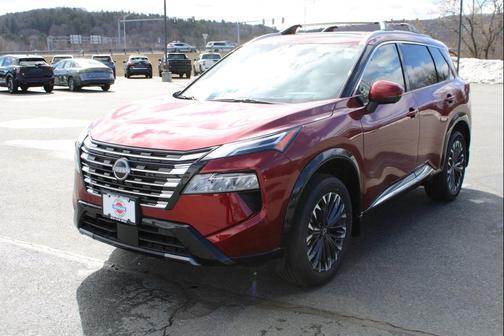 Scarlet Ember Tintcoat 2026 Nissan Rogue Platinum