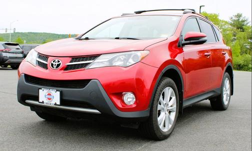 Maroon 2013 Toyota RAV4 Limited