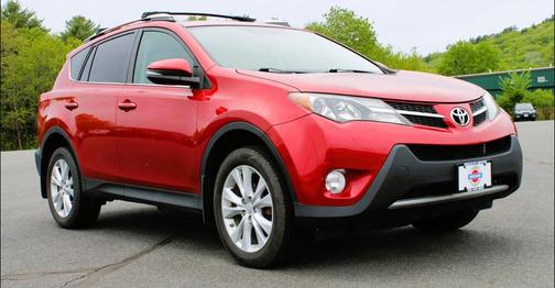 Maroon 2013 Toyota RAV4 Limited