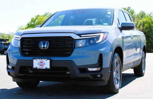 Obsidian Blue Pearl 2023 Honda Ridgeline RTL-E