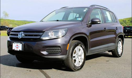 Gray 2016 Volkswagen Tiguan 2.0T S 4MOTION