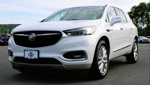 White Frost Tricoat 2018 Buick Enclave Premium