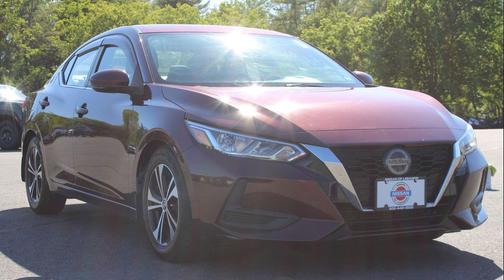 Rosewood Metallic 2020 Nissan Sentra SV