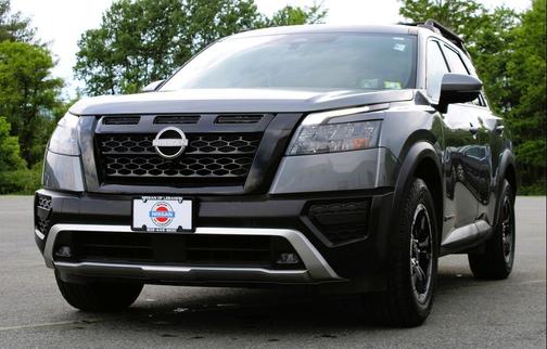 Gun Metallic 2023 Nissan Pathfinder Rock Creek 4WD
