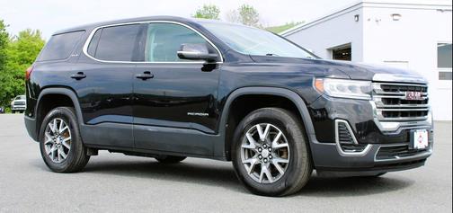 Ebony Twilight Metallic 2021 GMC Acadia AWD SLE