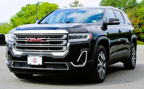 Ebony Twilight Metallic 2021 GMC Acadia AWD SLE