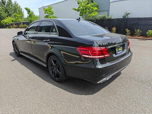 Black 2014 Mercedes-Benz E-Class E 350 Sedan 4D
