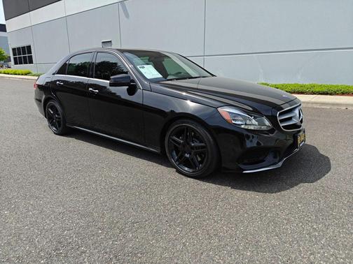 Black 2014 Mercedes-Benz E-Class E 350 Sedan 4D