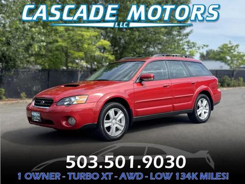 Garnet Red Pearl 2005 Subaru Outback 2.5 XT Limited