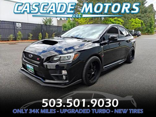 Crystal Black Silica 2016 Subaru WRX STI Base