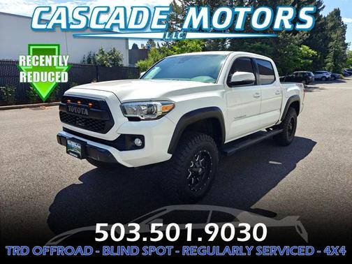 Super White 2019 Toyota Tacoma TRD Off Road