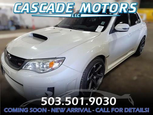 Satin White Pearl 2013 Subaru Impreza WRX STI