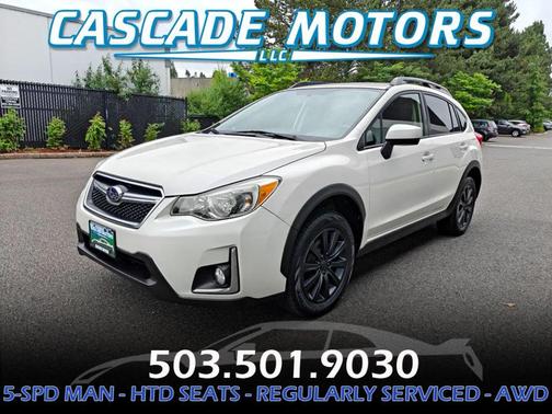 Crystal White Pearl 2016 Subaru Crosstrek 2.0i Premium