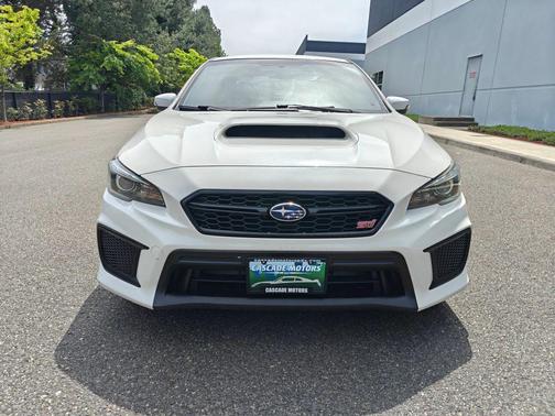 Crystal White Pearl 2018 Subaru WRX STI Base