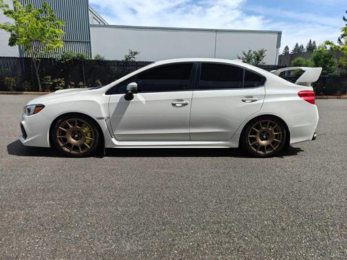 Crystal White Pearl 2018 Subaru WRX STI Base