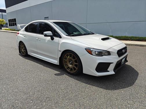 Crystal White Pearl 2018 Subaru WRX STI Base