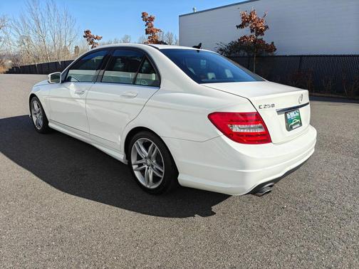 White 2014 Mercedes-Benz C-Class C 250