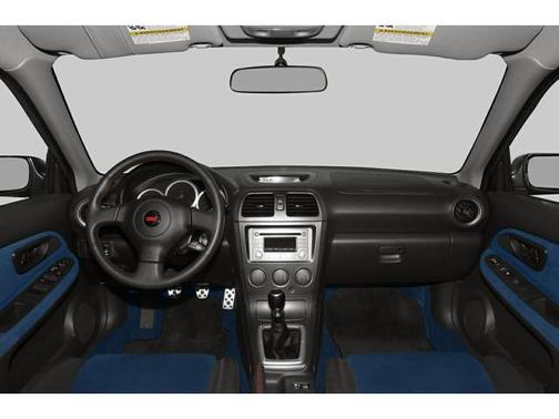 Gray 2007 Subaru Impreza WRX Sti