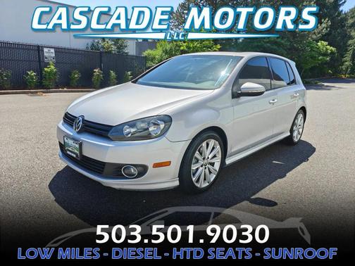 Reflex Silver Metallic 2013 Volkswagen Golf TDI