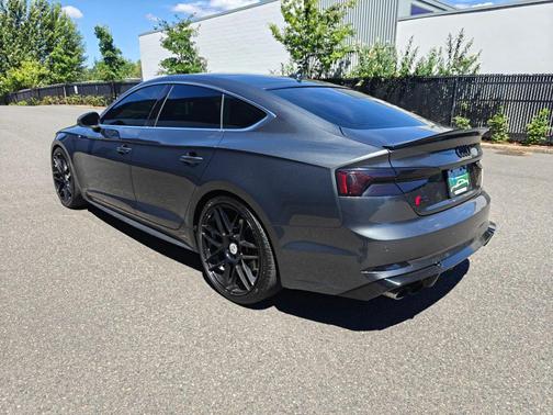 Gray 2018 Audi S5 Prestige Sedan 4D