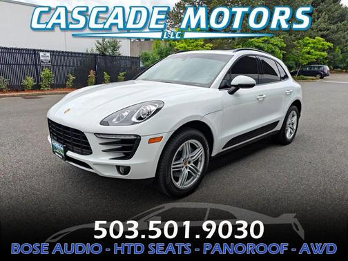 Carrara White Metallic 2018 Porsche Macan Macan Sport Edition