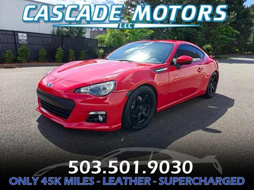 Lightning Red 2015 Subaru BRZ Limited