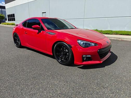 Lightning Red 2015 Subaru BRZ Limited