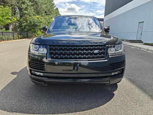 Black 2017 Land Rover Range Rover 5.0L Supercharged