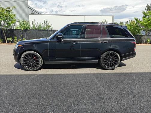 Black 2017 Land Rover Range Rover 5.0L Supercharged