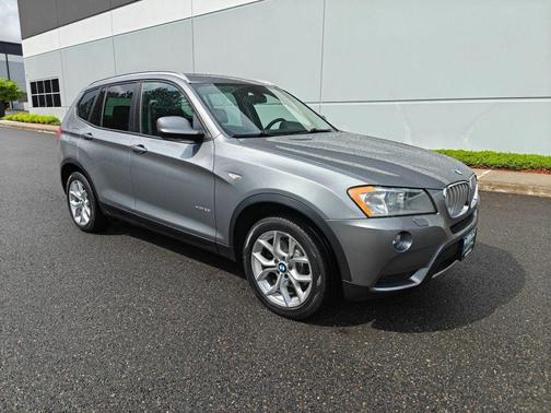 Space Gray Metallic 2014 BMW X3 xDrive35i