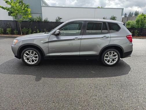 Space Gray Metallic 2014 BMW X3 xDrive35i