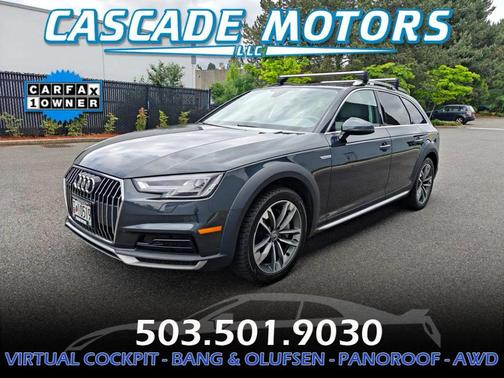 Gray 2018 Audi A4 allroad 2.0T Premium