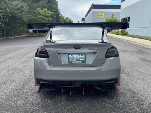 Dark Gray Metallic 2016 Subaru WRX STI Limited
