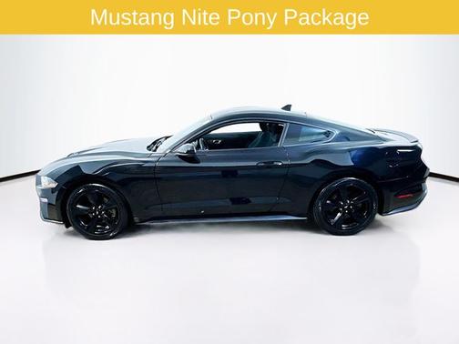 SHADOW BLACK 2023 Ford Mustang ECOBOOST